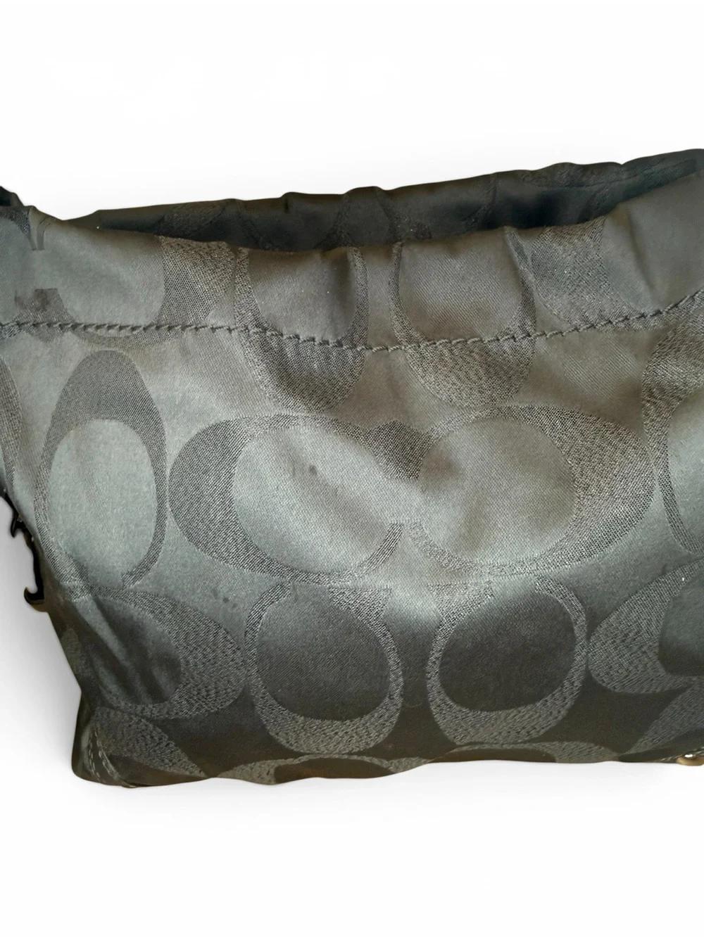 Coach Signature Carly Hobo Shoulder Bag
